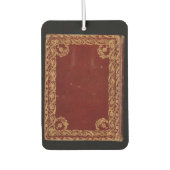 Es riecht wie ein altes Buch hier drin Autolufterfrischer (Vorderseite)