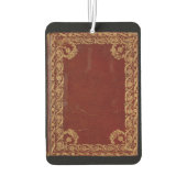 Es riecht wie ein altes Buch hier drin Autolufterfrischer (Rückseite)