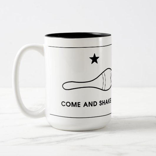 Es rütteln kommen Tasse (Links)