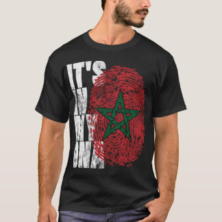 Es_s in meiner DNA marokkanischen afrikanischen Ge T-Shirt