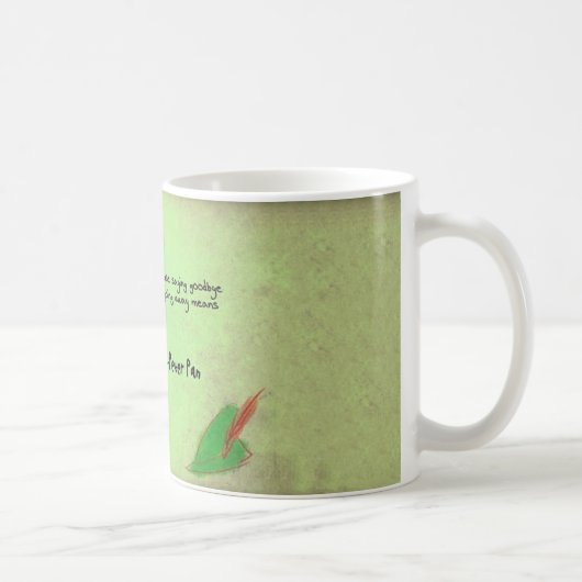 Es sagt nie im Leben Lebewohl Kaffeetasse (Rechts)