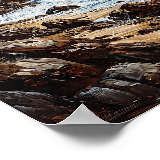 Es scheint immer unmöglich, bis es getan ist poster (Ecke)