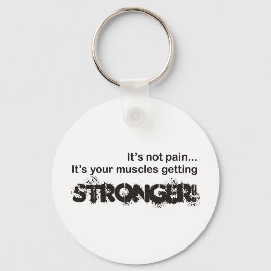 Es schmerzt nicht... schlüsselanhänger (Vorderseite)