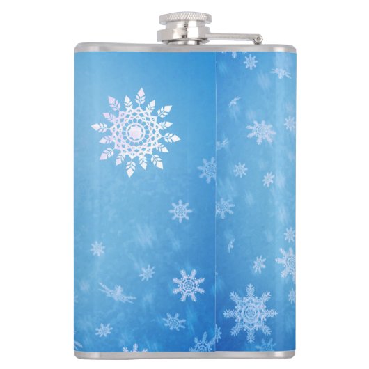 Es schneit flachmann (Rückseite)