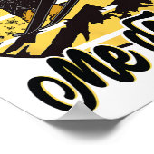 Es schneit mich nicht - Snowboarden - Ski Poster (Ecke)