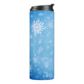 Es schneit thermosbecher (Nach links gedreht)