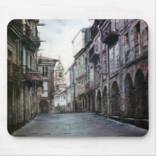 Es schweigt von dem Billard ,(Santiago Compostela Mousepad