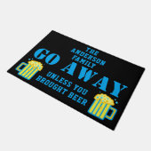 , es sei denn Sie das lustige Bier-Party holten, Fußmatte (Schrägansicht)