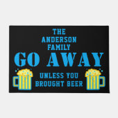 , es sei denn Sie das lustige Bier-Party holten, Fußmatte (Vorderseite)