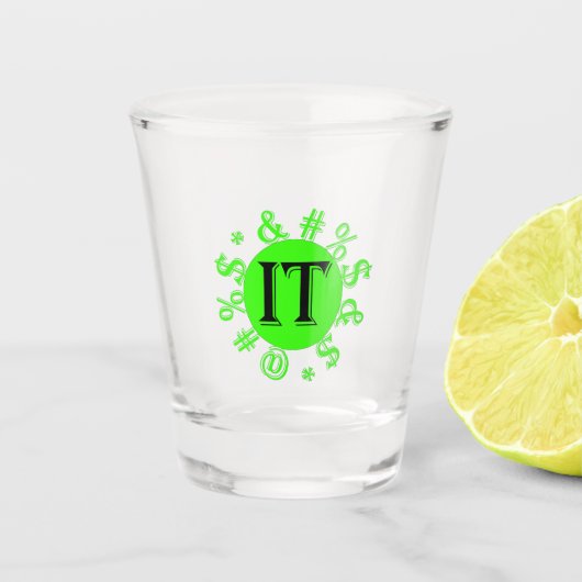 Es Shot Glass Schnapsglas (Vorderseite)
