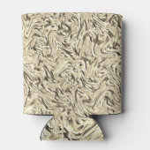 Es sieht aus wie eine Wandstruktur in beigen Tönen Dosenkühler (Rückseite)