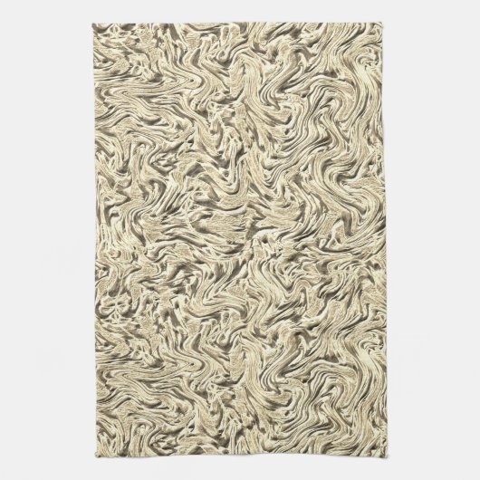 Es sieht aus wie eine Wandstruktur in beigen Tönen Geschirrtuch (Vertikal)