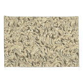 Es sieht aus wie eine Wandstruktur in beigen Tönen Kissenbezug (Rückseite-Rechts)