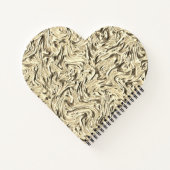 Es sieht aus wie eine Wandstruktur in beigen Tönen Notizblock (Rückseite)