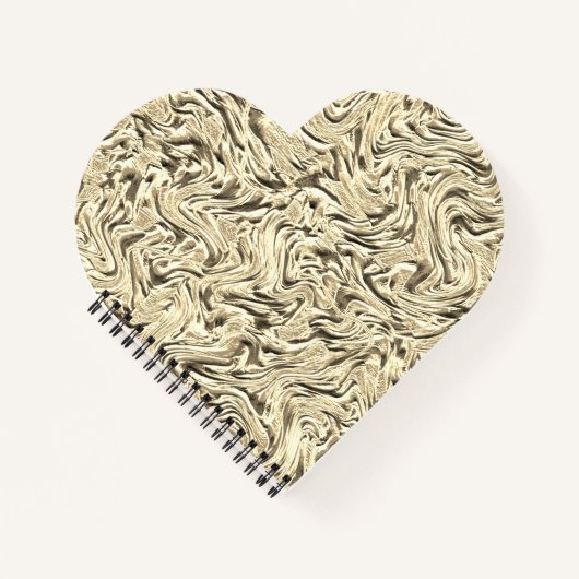 Es sieht aus wie eine Wandstruktur in beigen Tönen Notizblock (Vorderseite)