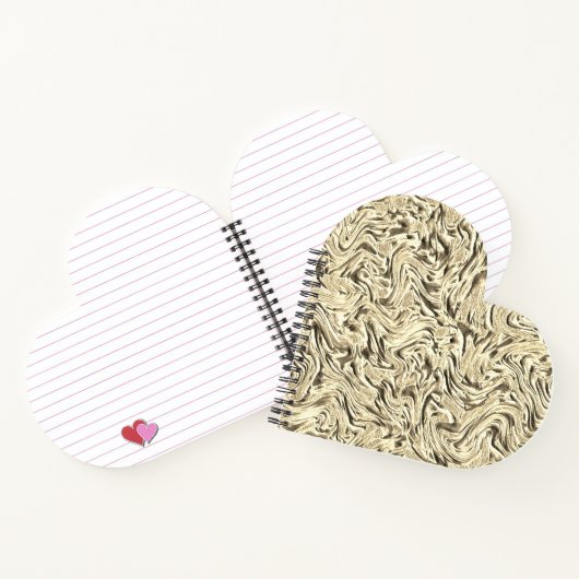 Es sieht aus wie eine Wandstruktur in beigen Tönen Notizblock (Innenseite)