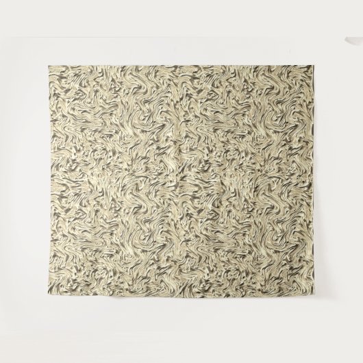 Es sieht aus wie eine Wandstruktur in beigen Tönen Wandteppich (Vorderseite (Horizontal))