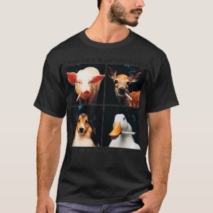 Es sieht genauso dumm aus, wenn man es lustig mach T-Shirt