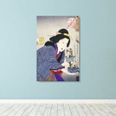 Es sieht so aus, als Wollte sie sich zu ändern: Da Leinwanddruck (Insitu (Holzboden))