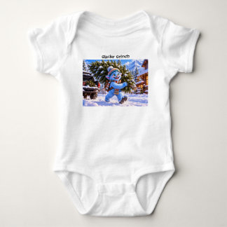Es sieht wirklich sehr nach Weihnachten aus! Baby Strampler