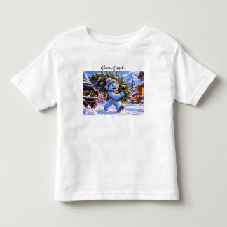 Es sieht wirklich sehr nach Weihnachten aus! 🎄✨ Kleinkind T-shirt