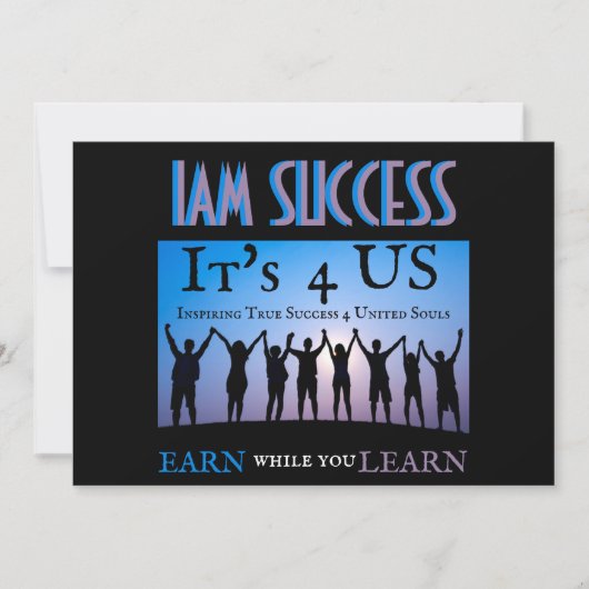 ES SIND 4 US EINLADUNG (Vorderseite)