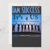 ES SIND 4 US EINLADUNG (Rückseite)