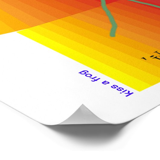 es sind alle Tulpen (Poster) Poster (Ecke)