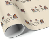 Es sind die kleinen Dinge im Leben, die am Gemeins Geschenkpapier (Rolleneckpunkt)