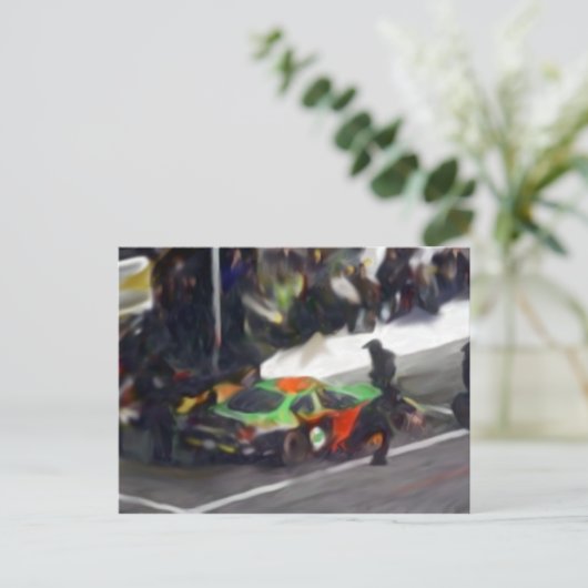 Es sind die Pits Postkarte (Stehend Vorderseite)