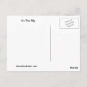 Es sind die Pits Postkarte (Rückseite)