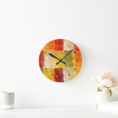 es sind drei gummy Bären um die Uhr (Zuhause)