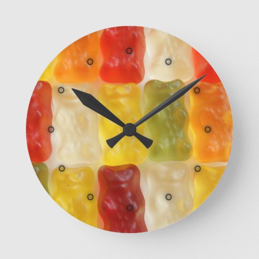 es sind drei gummy Bären um die Uhr (Vorderseite)