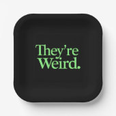 Es sind komische Wahlen 2024 Präsident Harris Trum Pappteller (Vorderseite)