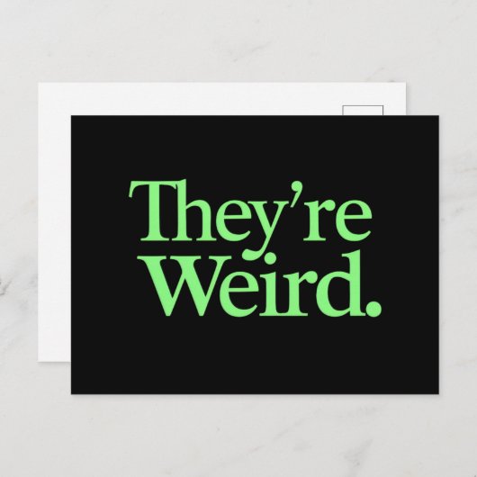 Es sind komische Wahlen 2024 Präsident Harris Trum Postkarte (Vorne/Hinten)