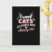 Es sind Leute, die mich ärgern Karte (Gelbe Blume)