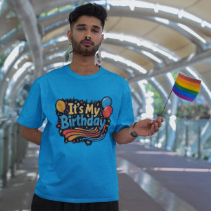 Es sind meine Geburtstagsballons und Wirbel T-Shirt