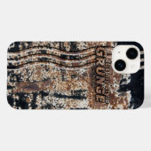 Es sind meine Style GRUNGE Rusty Letters Case-Mate iPhone Hülle (Rückseite (Horizontal))
