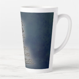 Es sind nicht die Berge, die wir erobern, sondern Milchtasse