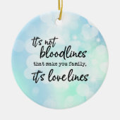 Es sind nicht die Blutlinien, die uns zu einer Fam Keramik Ornament (Vorne)