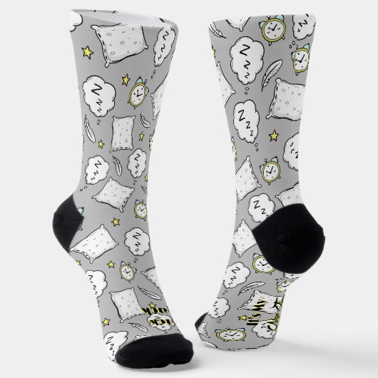 Es sind Nickerchen Time Crew Socks Socken (Gewinkelt)