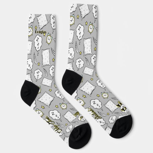 Es sind Nickerchen Time Crew Socks Socken (Rechts)