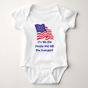 Es sind wir die Menschen, nicht ich die P... Baby Strampler