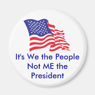 Es sind wir die Menschen, nicht ich die P... Magnet