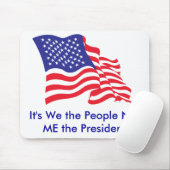 Es sind wir die Menschen, nicht ich die P... Mousepad (Mit Mouse)