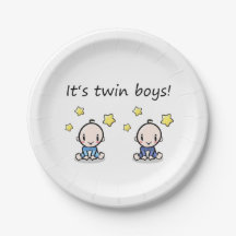 Es sind zwei Jungen, zwei Baby-Dusche, Dekoration,