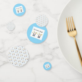 Es sind zwei Jungs, individuell angepasste F. Baby Konfetti