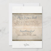 Es sind Zwillinge! Einladung der Babydusche (Rückseite)