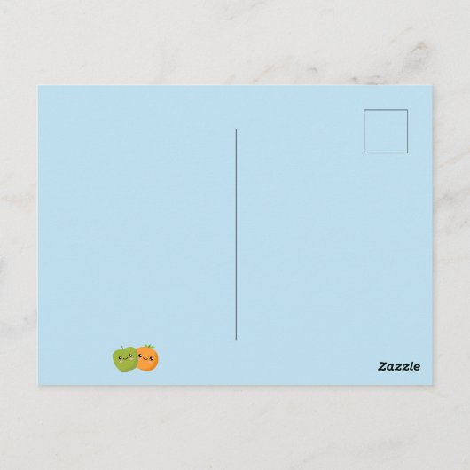 Es sind Zwillinge Postkarte (Rückseite)