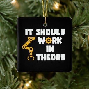 Es sollte im theoretischen, lustigen Roboter-Arm-S Keramikornament